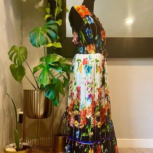 Anthropologie Me 2 Magic Floral Maxi Dress